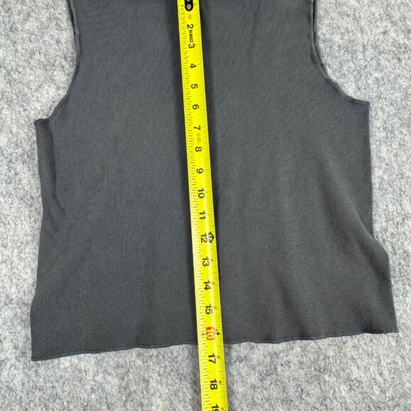 Brandy Melville Electric Circus Top Gray Cropped One Size Tank - Picture 6 of 6